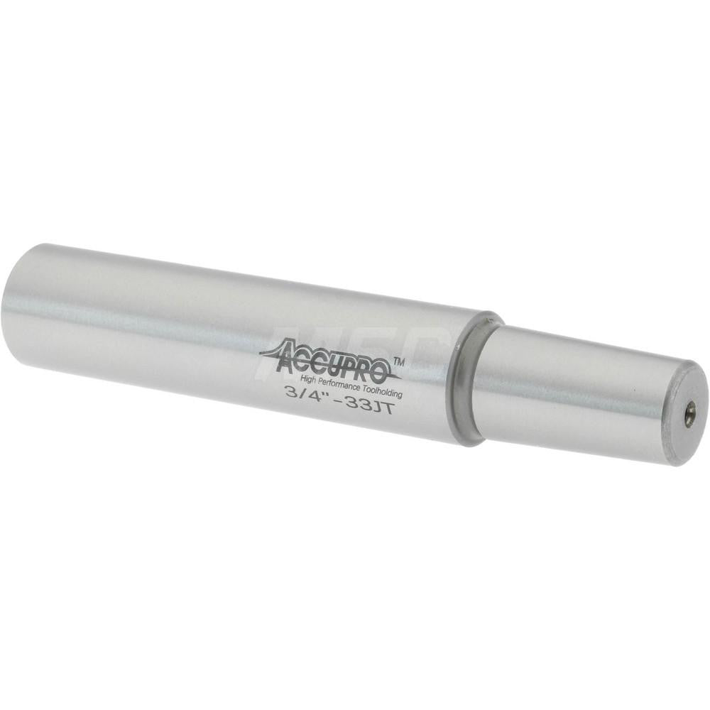 Accupro ECIL343300MSC Taper Drill Chuck Arbor JT33 Mount Taper, 3/4" Shank Dia