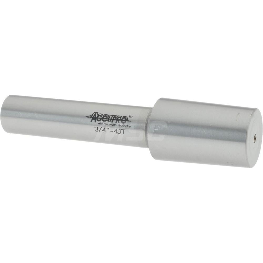 Accupro ECIL344000MSC Taper Drill Chuck Arbor JT4 Mount Taper, 3/4" Shank Dia
