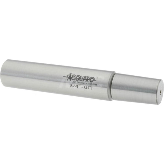 Accupro ECIL346000MSC Taper Drill Chuck Arbor JT6 Mount Taper, 3/4" Shank Dia