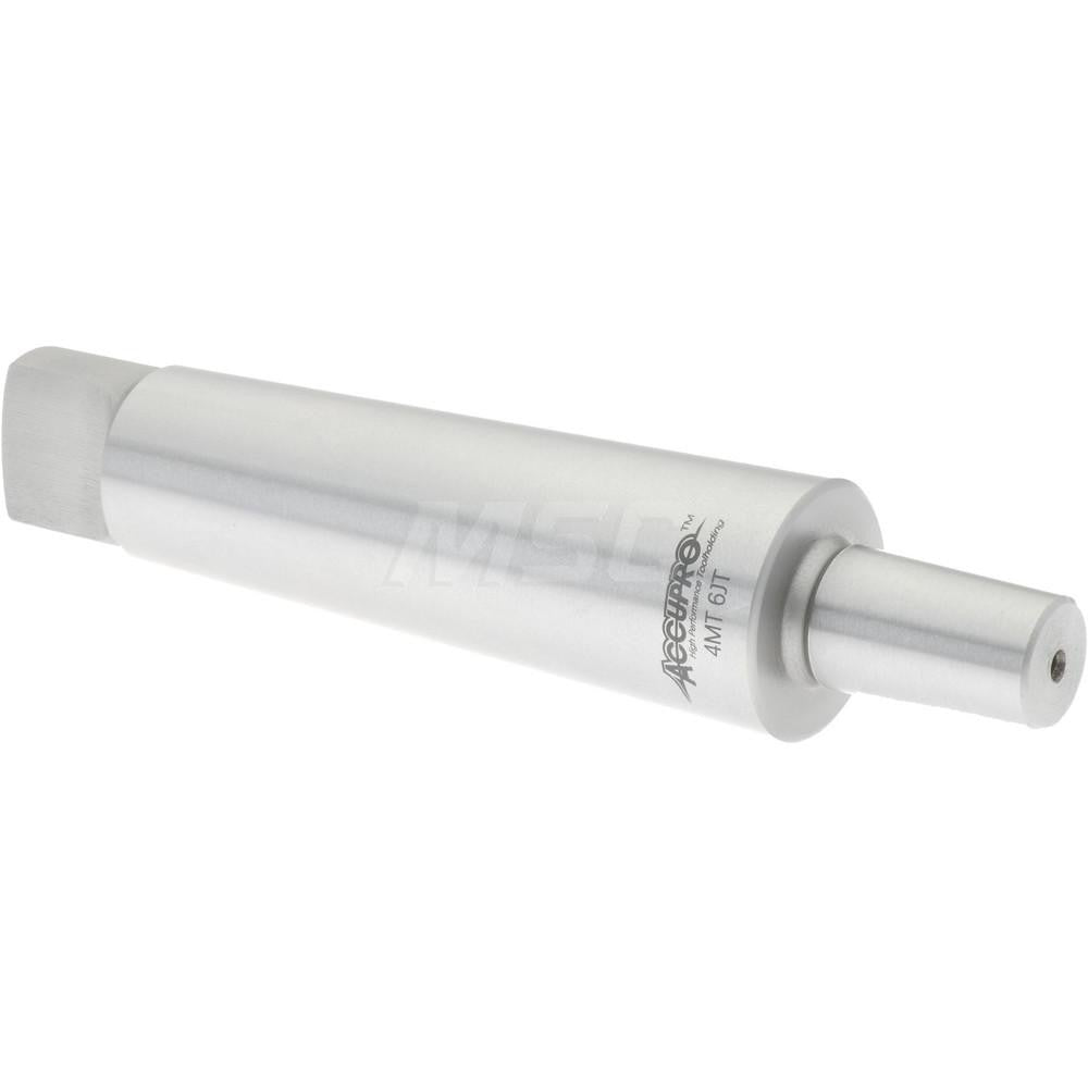 Accupro EJ04600000MSC Taper Drill Chuck Arbor JT6 Mount Taper, 4MT Shank Taper
