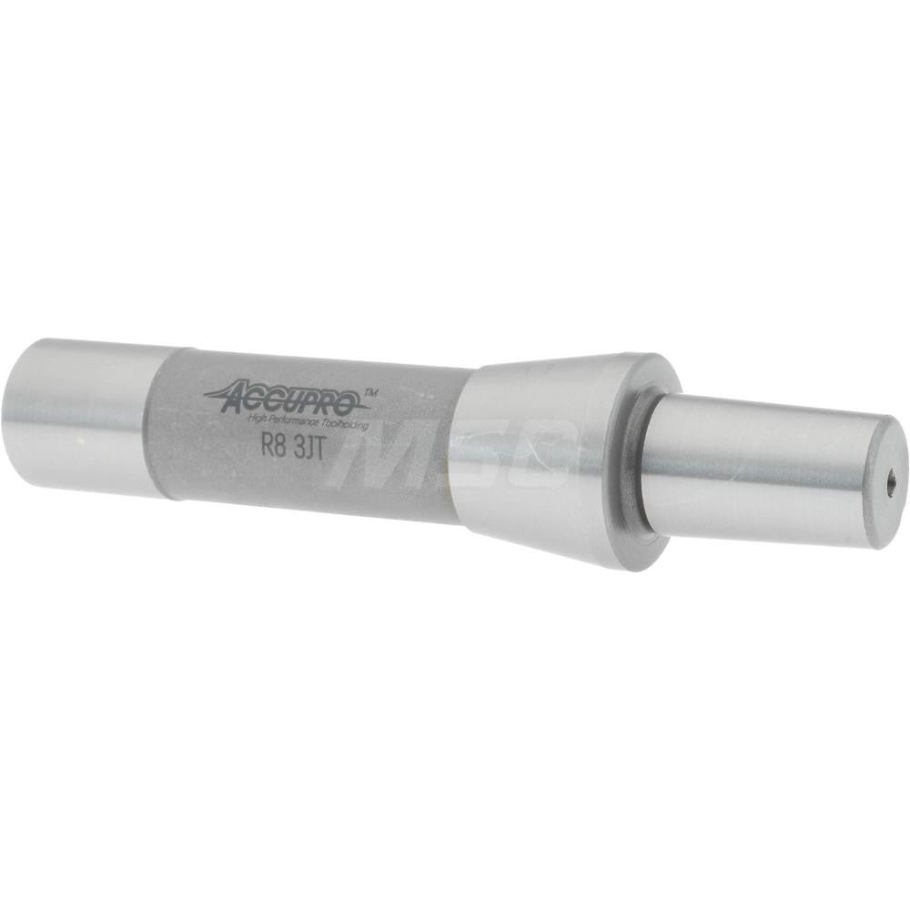 Accupro ER8J300000MSC Taper Drill Chuck Arbor JT3 Mount Taper, R8 Shank Taper