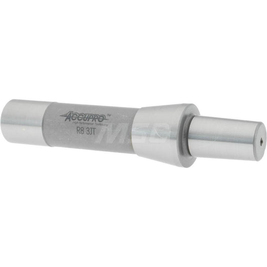 Accupro ER8J300000MSC Taper Drill Chuck Arbor JT3 Mount Taper, R8 Shank Taper