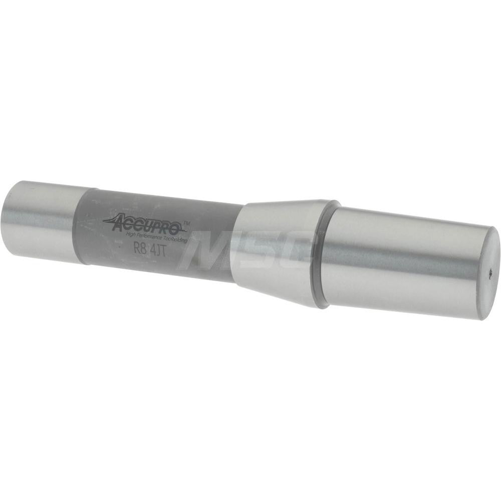 Accupro ER8J400000MSC Taper Drill Chuck Arbor JT4 Mount Taper, R8 Shank Taper