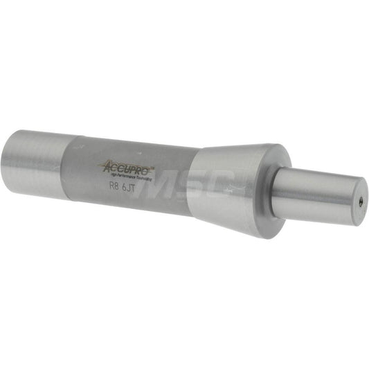 Accupro ER8J600000MSC Taper Drill Chuck Arbor JT6 Mount Taper, R8 Shank Taper