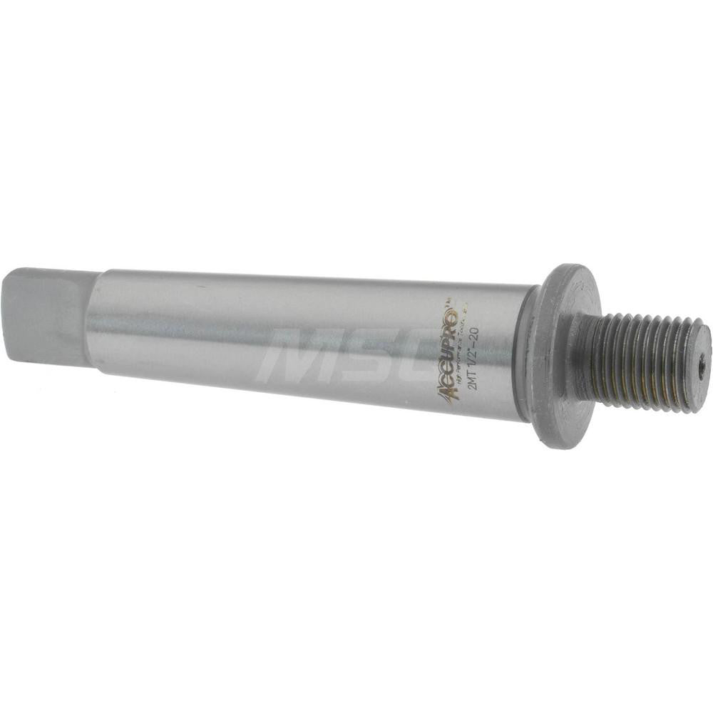 Accupro EMT2120000MSC Threaded Drill Chuck Arbor 1/2-20 Threaded Mount, 2MT Shank Taper