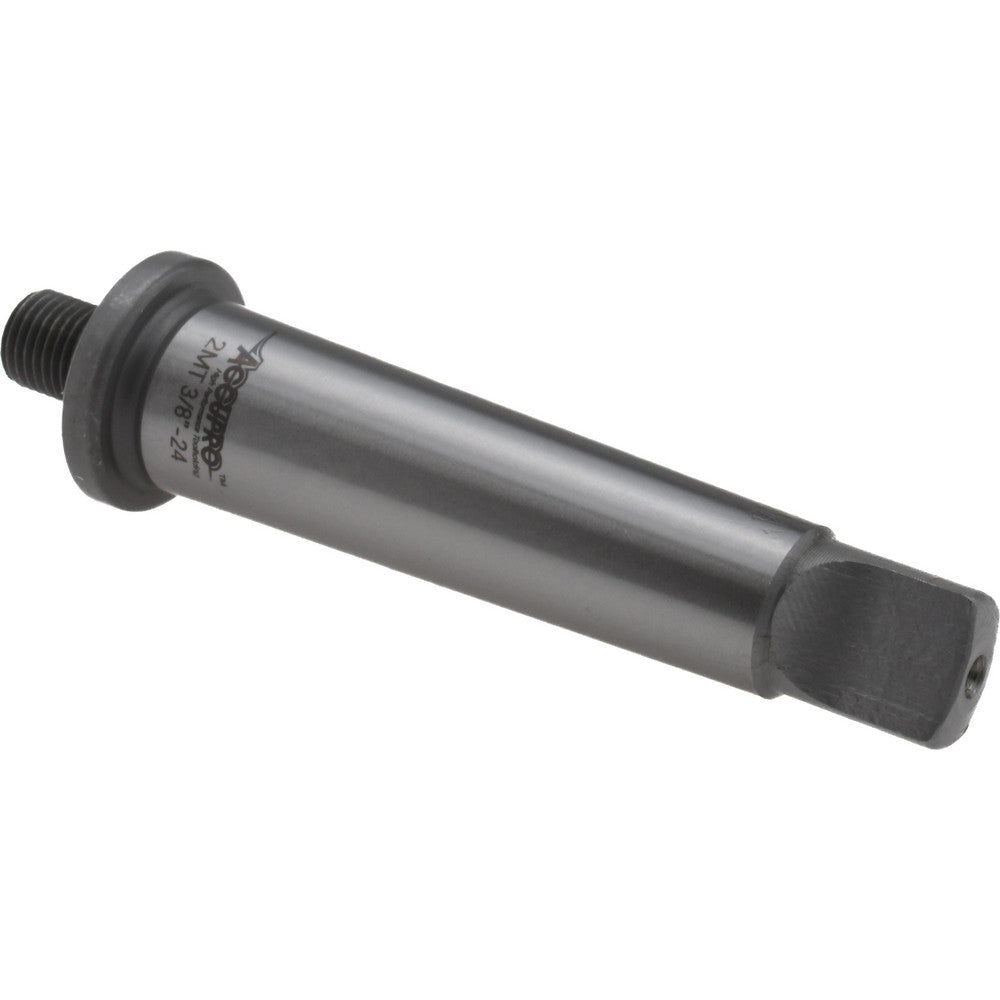 Accupro EMT2380000MSC Threaded Drill Chuck Arbor 3/8-24 Threaded Mount, 2MT Shank Taper