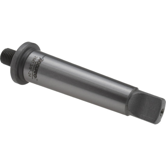 Accupro EMT2380000MSC Threaded Drill Chuck Arbor 3/8-24 Threaded Mount, 2MT Shank Taper