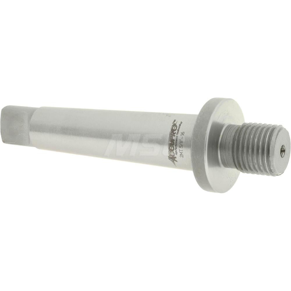 Accupro EMT2580000MSC Threaded Drill Chuck Arbor 5/8-16 Threaded Mount, 2MT Shank Taper