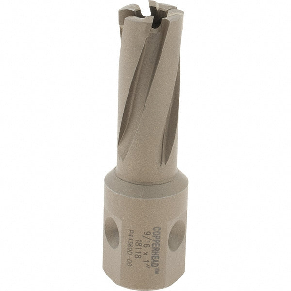 Hougen 18118 Annular Cutter 9/16" Dia, 1" Depth of Cut, Carbide Tipped