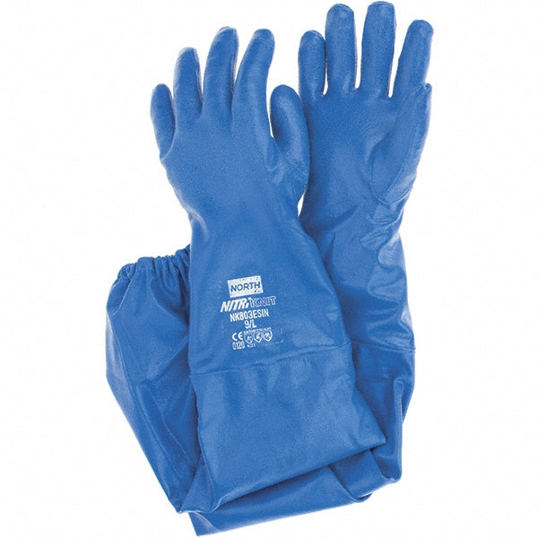 Honeywell NK803ESIN/9 26" Long, Nitrile Chemical Resistant Gloves