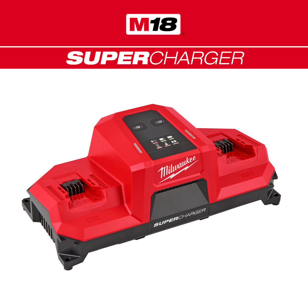 Milwaukee Tool 48-59-1816 Power Tool Chargers Voltage 18V  Power Source Plug-In  For Use With M18 Batteries  Batteries Included No  Battery Chemistry Lithium-ion  Number of Battery Ports 2
