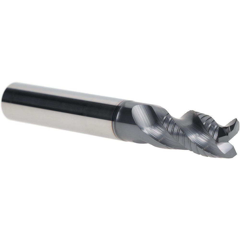 Iscar 5622305 Roughing End Mill 1/2" Dia, 3 Flute, Single End, Solid Carbide, Chipbreaker