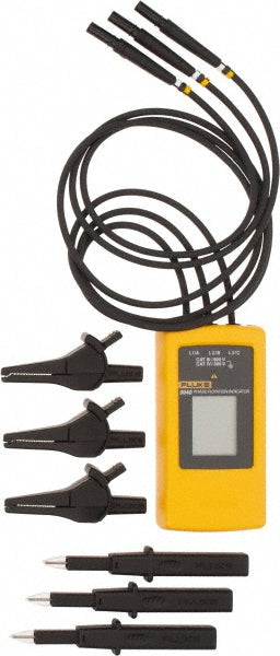 Fluke FLUKE-9040 3 Phase, 40 to 700 VAC, 15 to 400 Hz, 32 to 104&degF, LCD Display Phase Rotation Tester