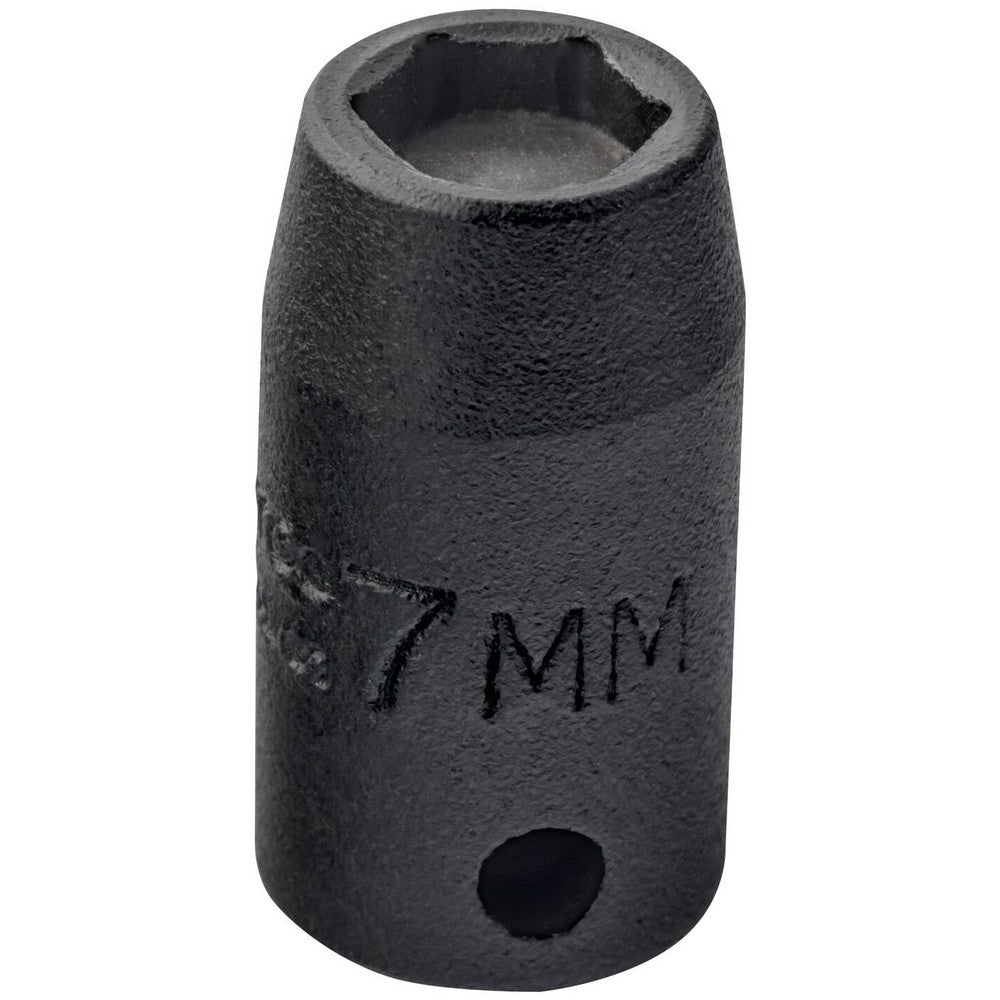 Proto J6907MHF Impact Socket 1/4" Drive, 7mm Socket, Hex Drive