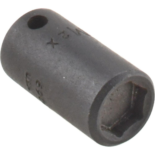 Proto J6908MHF Impact Socket 1/4" Drive, 8mm Socket, Hex Drive