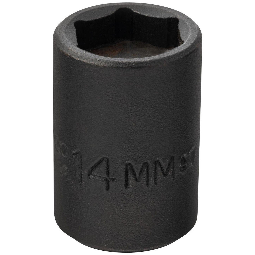 Proto J7214MHF Impact Socket 3/8" Drive, 14mm Socket, Hex Drive