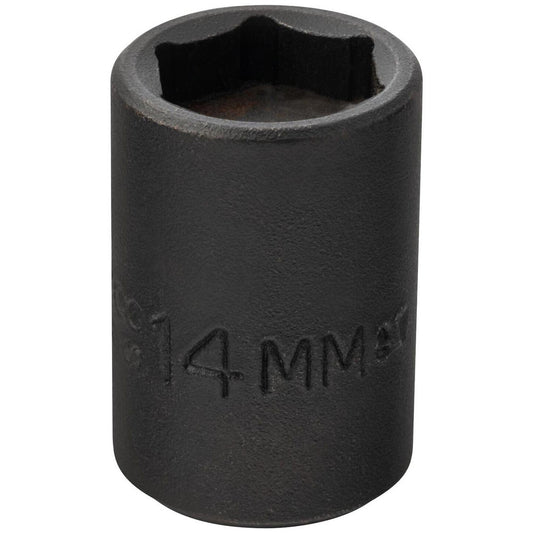 Proto J7214MHF Impact Socket 3/8" Drive, 14mm Socket, Hex Drive