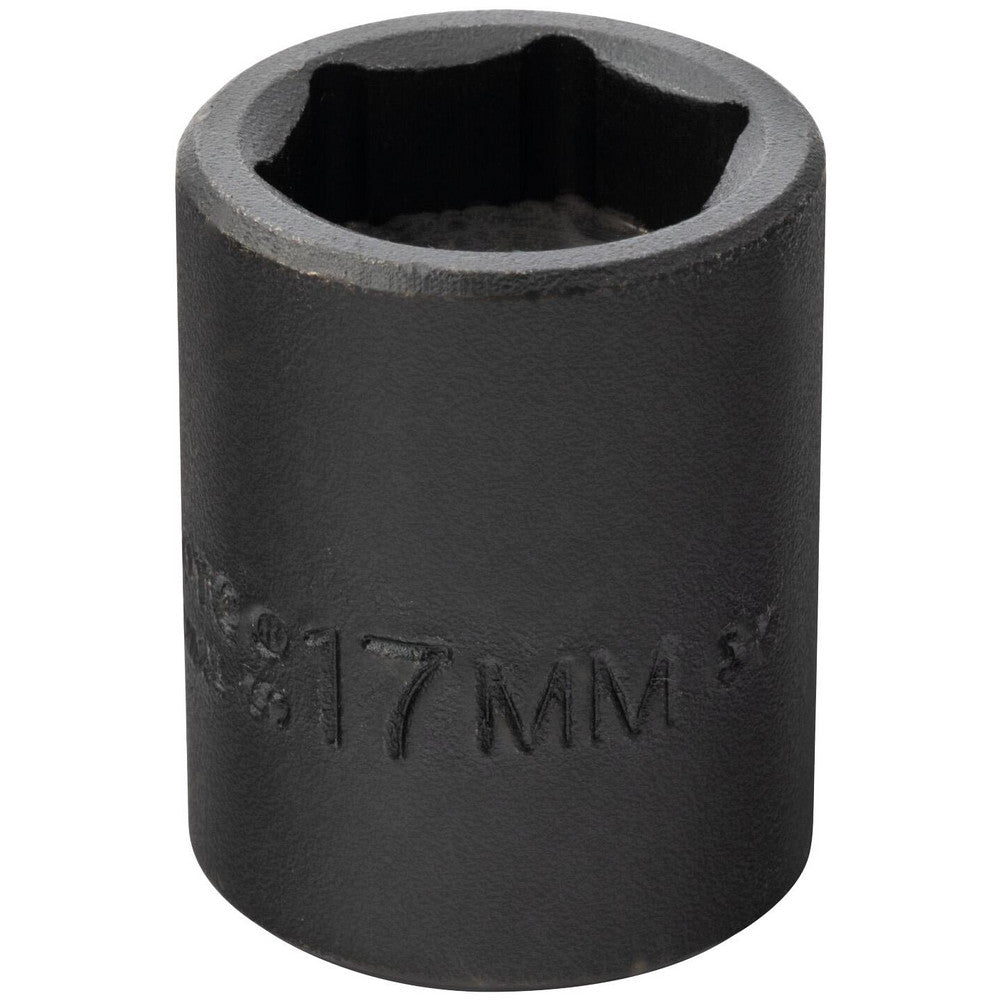 Proto J7217MHF Impact Socket 3/8" Drive, 17mm Socket, Hex Drive