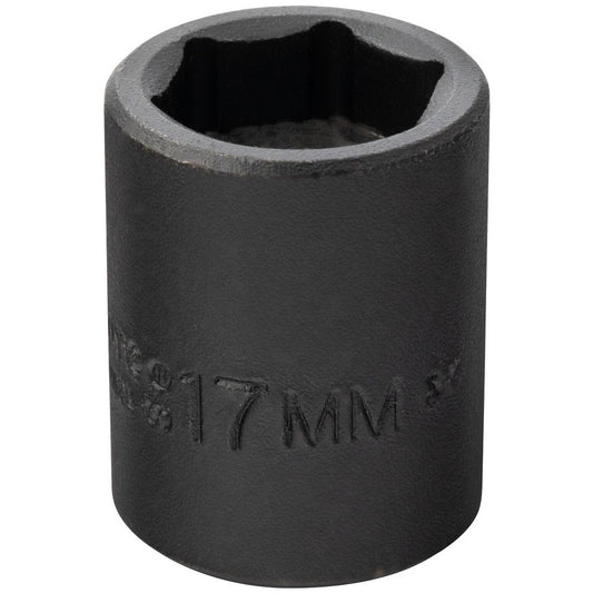 Proto J7217MHF Impact Socket 3/8" Drive, 17mm Socket, Hex Drive