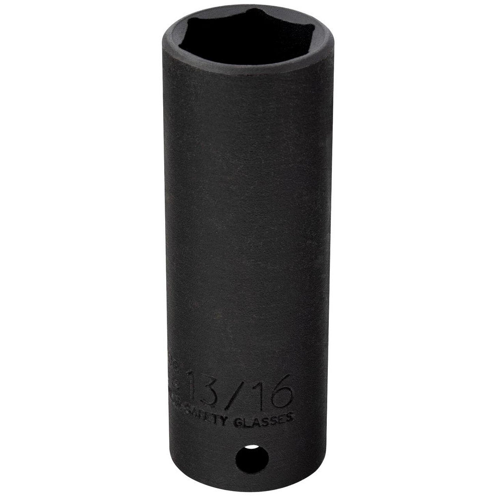 Proto J7326HT Impact Socket 1/2" Drive, 13/16" Socket, Hex Drive