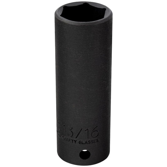 Proto J7326HT Impact Socket 1/2" Drive, 13/16" Socket, Hex Drive