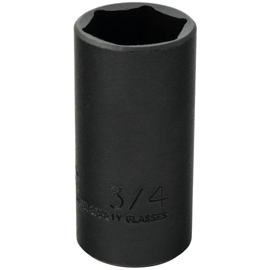 Proto J7724HT Impact Socket 3/8" Drive, 3/4" Socket, Hex Drive