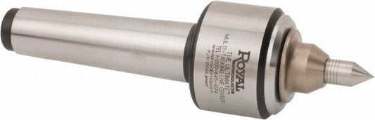 Royal Products 10590 Live Center Straight Shank, 2-1/4" Head Dia, 1.69" Head Length