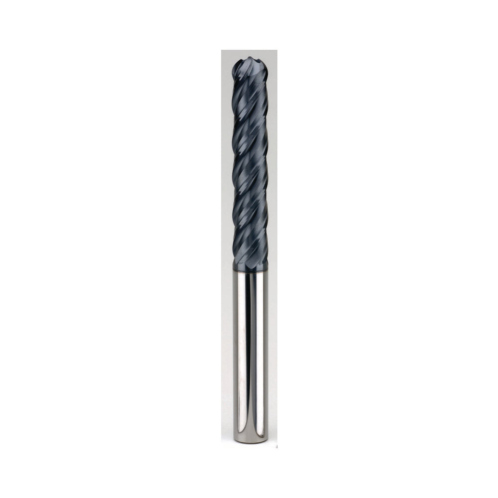 Kyocera SGS Precision Tools 70531 Ball End Mill 0.1969" Dia, 0.9843" LOC, 4 Flute, Solid Carbide