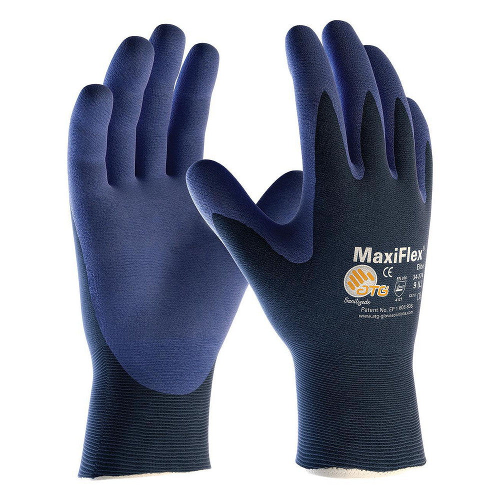 ATG 34-274/XXL Work Gloves ATG 34-274, Size 2X-Large, Micro-Foam Nitrile-Coated Nylon, General Purpose