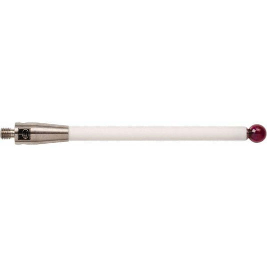 Renishaw A-5003-2764 CMM Ball Stylus 6 mm Ball Dia, 75 mm OAL, M4