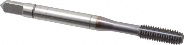 Balax 12312-91C Thread Forming Tap #10-32 UNF, 2B Class of Fit, Bottoming Chamfer, Powdered Metal High-Speed Steel, TiCN Finish