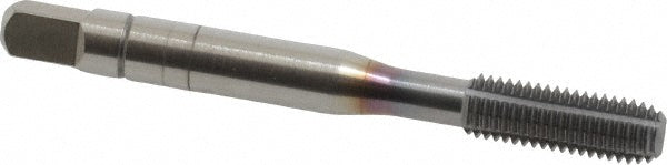 Balax 12992-91C Thread Forming Tap 1/4-28 UNF, 2B Class of Fit, Bottoming Chamfer, Powdered Metal High-Speed Steel, TiCN Finish
