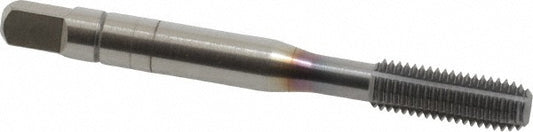 Balax 12992-91C Thread Forming Tap 1/4-28 UNF, 2B Class of Fit, Bottoming Chamfer, Powdered Metal High-Speed Steel, TiCN Finish