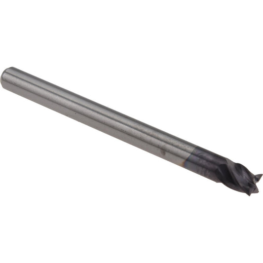 M.A. Ford 17712500A Square End Mill 1/8" Dia, 1/8" LOC, 4 Flute, Solid Carbide