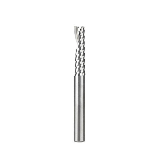 Amana Tool 51405 Spiral Router Bit 0.25" Dia, 1" LOC, 1/4" Shank Dia, Upcut