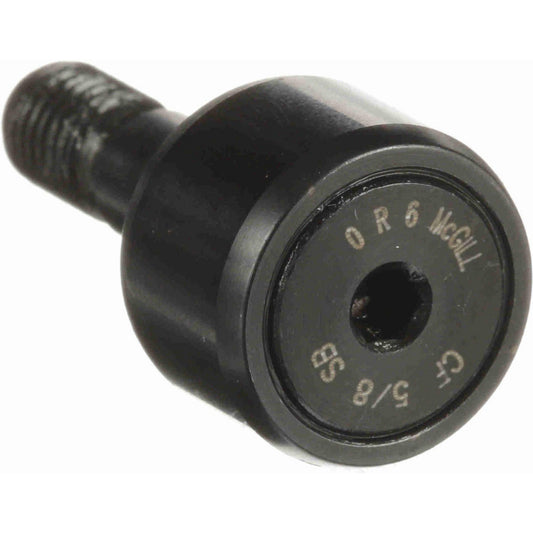 McGill 2040112000 Plain Cam Follower 0.625" Roller Dia, 0.4375" Roller Width, 0.25" Stud Dia, 3/4" Stud Length