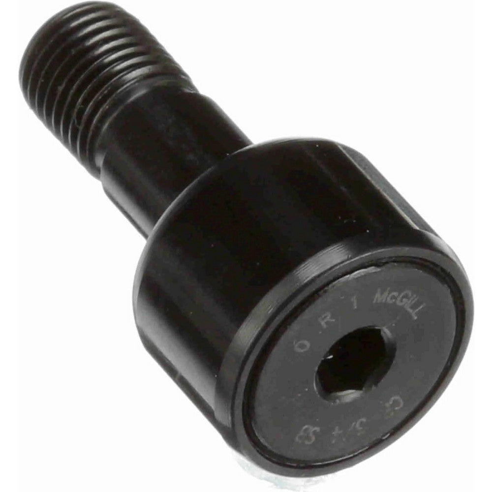 McGill 2060112000 Plain Cam Follower 0.75" Roller Dia, 0.5" Roller Width, 0.375" Stud Dia, 7/8" Stud Length