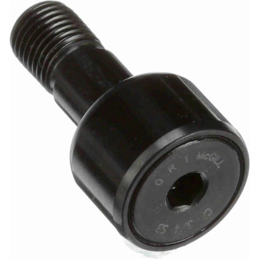 McGill 2060112000 Plain Cam Follower 0.75" Roller Dia, 0.5" Roller Width, 0.375" Stud Dia, 7/8" Stud Length