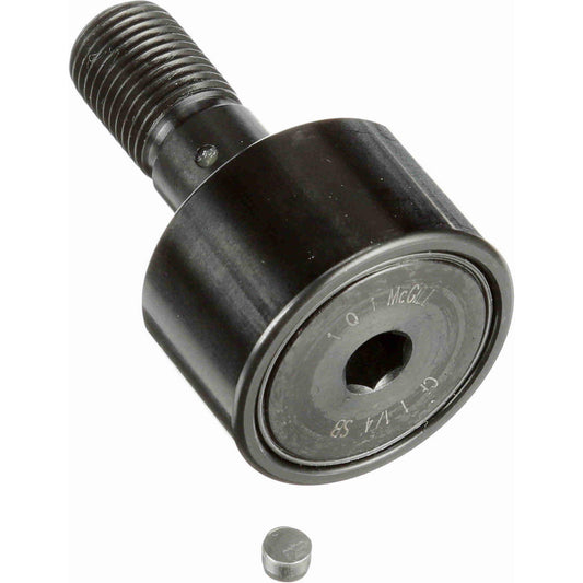 McGill 2120112000 Plain Cam Follower 1.25" Roller Dia, 0.75" Roller Width, 0.5" Stud Dia, 1-1/4" Stud Length