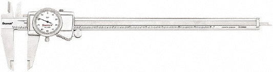 Starrett 61466 Dial Caliper 12'' Range, 0.001'' Graduation, 0.1'' per Revolution