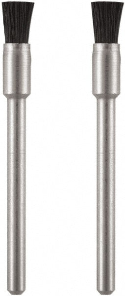 Dremel 405-02 End Brushes 1/8" Dia, Nylon, Flat Faced Wire