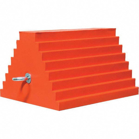 Checkers UCTS003 Polyurethane Wheel Chock 9-1/2" OAL