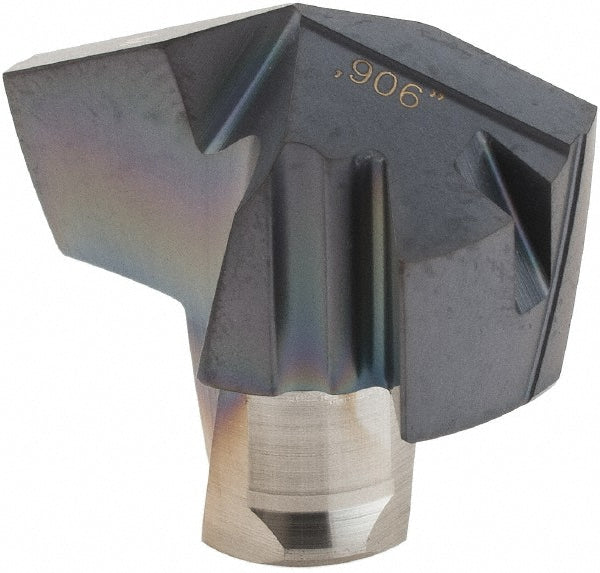 Iscar 5506712 Replaceable Drill Tips ICM0906 IC908, 0.9062" Dia, 23.02 mm Dia, 140 deg Point,  IC908