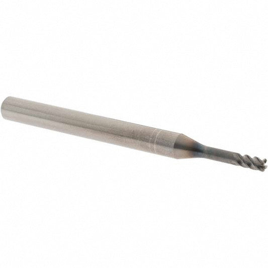 OSG 457103311 Corner Radius End Mill 3.00 mm Dia, 5.00 mm LOC, 0.50 mm Radius, 4 Flute, Solid Carbide