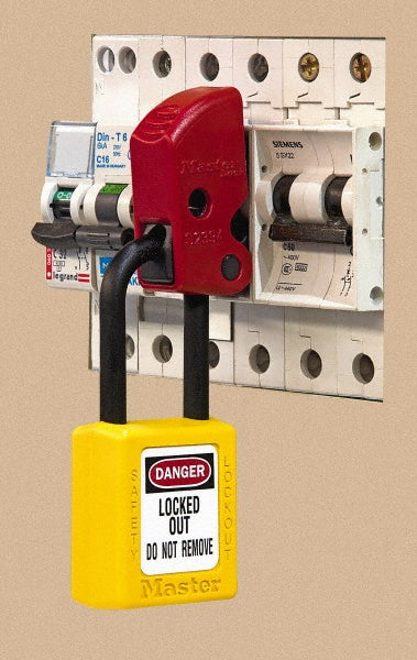 Master Lock S2394 Circuit Breaker Lockout 1 Padlock Max