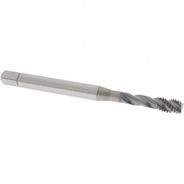OSG 1650000808 Spiral Flute Tap M6x1.00 Metric Coarse, 3 Flutes, Modified Bottoming, 6H Class of Fit, Powdered Metal, TICN Coated