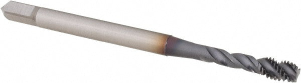 OSG 1650000308 Spiral Flute Tap M4x0.70 Metric Coarse, 3 Flutes, Modified Bottoming, 6H Class of Fit, Powdered Metal, TICN Coated