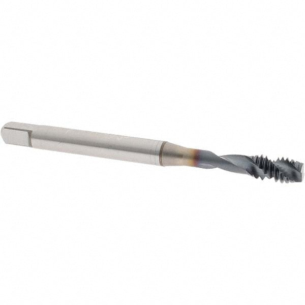 OSG 1650501608 Spiral Flute Tap 1/4-20 UNC, 2 Flutes, Modified Bottoming, 2B Class of Fit, Powdered Metal, TICN Coated