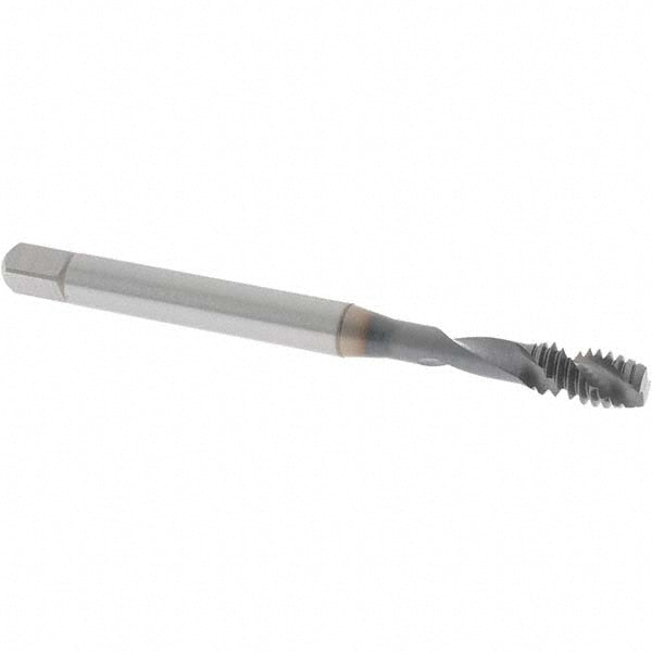 OSG 1650501708 Spiral Flute Tap 1/4-20 UNC, 2 Flutes, Modified Bottoming, 3B Class of Fit, Powdered Metal, TICN Coated