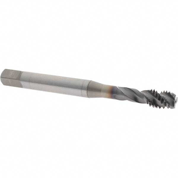 OSG 1650502508 Spiral Flute Tap 3/8-16 UNC, 3 Flutes, Modified Bottoming, 3B Class of Fit, Powdered Metal, TICN Coated